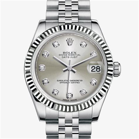 rolex donna acciaio oro bianco|rolex official site.